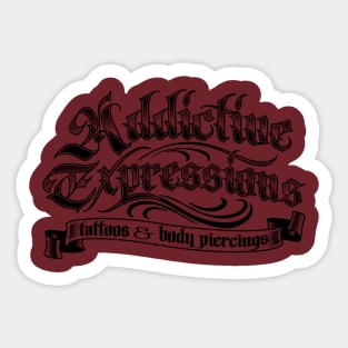 Addictive Expressions Tattoo Sticker